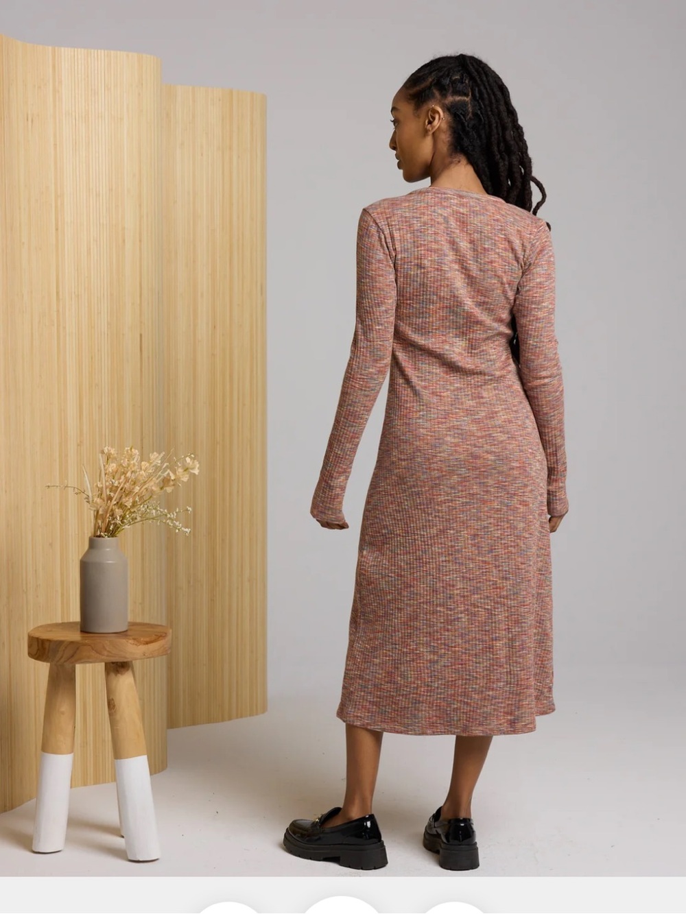 Known Supply NWT Loreiei dress in Multi Tawny color, size S - Picture 3 of 15